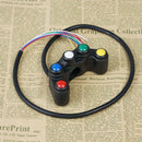 5 Button Motorcycle Race Bike Fog Light Horn ON/OFF 22mm Tool