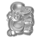 Aluminum elephant shaped cake mold H7B1