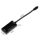 USB to HDMI Adapter Converter Cable Fit for Galaxy S Nexus Note LG HTC