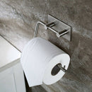 Stainless Steel Self-Adhesive Tissue Rack Toilet Paper Roll Holder Hangers E3T8