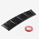 Auto Retrofit Supplies Carbon Fiber Rear Bumper Chassis Bright Black 5 Pin