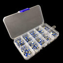 100PCS/LOT RM065 Vertical Adjustable Resistor Kit In Box 500 ohm-1M ohm 10