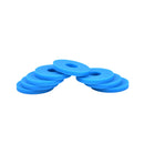 4 Pair Guitar Strap Locks Bass Guitar Strap Rubber Guitar Parts & Accessories 3C