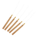 5x Hair Extensions Hook Pulling Tool Wig Making Micro Beads Threader