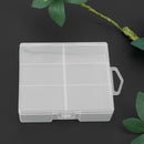 Transparent Battery Storage Case Container for Maximum 24 X AA Batteries