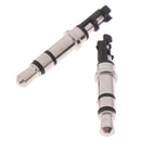 10Pcs 3.5mm 3 Pole Male Soldering Repair Headphone Audio Jack Plug FT