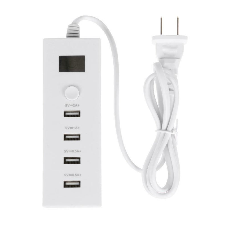 5V 2A Portable US Plug Home Travel Quick Charging 4 USB Port Charger Hub