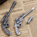 2x Novelty Pens Gun Shape Ballpoint Stationery Pen Student Office Creative Gift