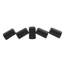 5 Pieces Cello Endpin Rubber Tips Caps Non-Slip, Black