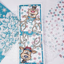 Cute Christmas Elk Deer Scrapbook Embossing DIY Metal Frame Cutting Die (A)