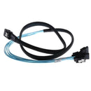 3ft 6Gbps Mini SFF-8087 36Pin to 7Pin Sata Hdd Hard Drive Splitter Cable