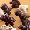 12 Cells Dinosaur Silicone Fondant Mould Cake Decorating Baking Tools Brown Y3P3