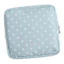 Portable Cotton Sanitary Bag Pouch Tampons Makeup Storage for Girls Green