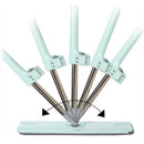 Spin Flat Mop Free Hand Washing Stainless Steel Handle Spin Mop Home House