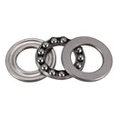 2 Pcs Axial Ball Thrust Bearing 51104 20 x 35 x 10mm B5Z6