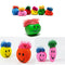 Moody Face Carton Phone Straps Slow Rising Soft Stress Reliever To