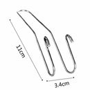 4Pcs Car Seat Hook Auto Headrest Hanger Bag Holder Clips New Metal Multi-Fu