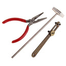 16 Piece Watch Repairing Tool Kit Set Pin and Back Remover New