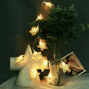 1.1M 10Led Star Rattan String Lights Led Fairy Lights Christmas Wedding Dec