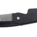 1Pc Portable Foldable Pocket Clip Hair Mustache Folding Beard Comb Styling To Gw