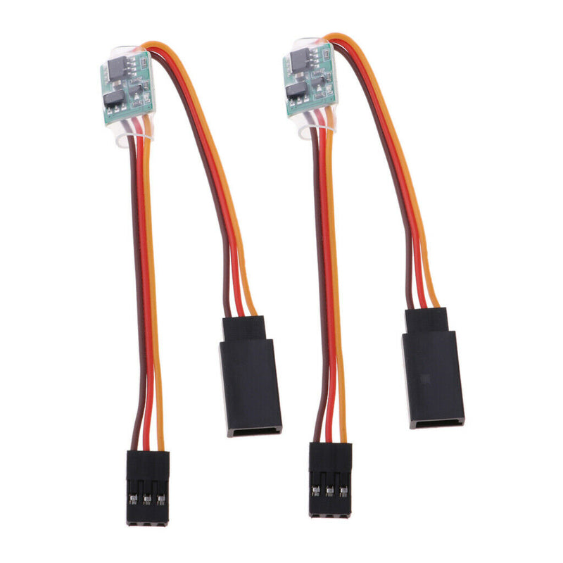 2 Pcs RC Servo Signal Reverser Rotation Inverter  For For JR