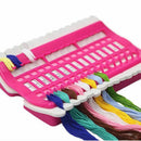 30 Positions Cross Stitch Row Line Tool Set Needles Holder Embroidery Threa J5A9