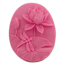 Beautiful Lotus Handmade Soap Candle Mould Cake Chocolate Candy Cookies Baking |