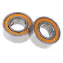 5Pcs Orange 4*8*3mm MR84RS MR84-2RS 4x8x3mm rubber sealed ball bearingsJC%a
