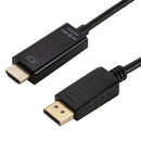 New 1.8M Display Port Male Dp To Hdmi Male Cable Adapter Converter For Pc L O5D3