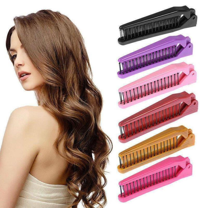 Foldable Anti-Static Travel Hair Comb Brush Massage Hair Comb Styling NEW