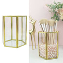 Nordic Style Make Up Brush Holder , Countertop Cosmetics Storage Container,
