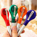 Cute Elescopic Pen Multifunctional Plastic Ballpoint Pen Stationery C8K2