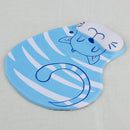 Skid Resistance Memory Foam Comfort Wrist Rest Support Mouse Pad Blue Cat A