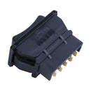 Car Vehicle Black Plastic Momentary 5 Pins Power Window Master Switch