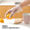 100pcs Transparent Disposable PE Sanitary Gloves for Restaurant Kitchen BBQ