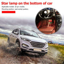 Starry LED Car Floor Foot Lamp USB Auto Interior Atmosphere Decorative Lights