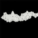Delicate Star Lace Framed Cutting Dies Stencil Scrapbook Paper Cards Craft MMO