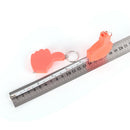 Handbag Keychain Key Ring Mini Tape Measure Pendant Charms Retractable Ruler B3C