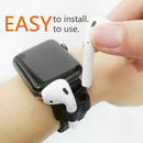 Silicone Earphones Fixed Bracket Watch Strap Holder for AirPods Accessories