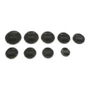 9Pack 9Size Snap-On Front Lens Cap Cover for Canon Nikon DSLR Camera Lenses