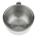 5 Pc Durable Stainless Steel Mens Barber Shaving Mug Bowl Soap Cup for Brush