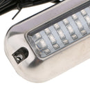 2pcs 27 LED Stainless Steel Underwater Marine Boat Transom Fishing Lights Green