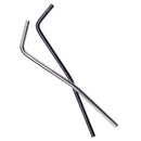 Practical 6.0mm Trem Tremolo Arm Bar Black for Headless Electric Guitar DIY
