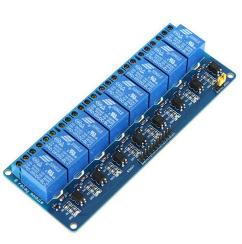 Precision 8-Channel 5V Relay Shield Module Board Optocoupler For Ardu TwJCAU Gw
