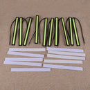 10x 12V DRL COB LED Strip Light Bar fit for Camping Caravan Boat Car Waterproof