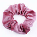 Pack of 2 Hair Scrunchies Velvet Elastic Bobbles Hair Bands - Soft Scrunchy Hair