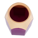 Plastics lace Pencil shaped Pen holder Purple