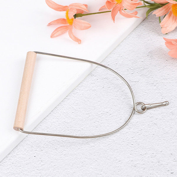 wooden natural birds perch parrots hanging swing cage toys stand holder penda FU