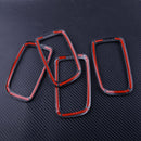 Interior Door Handle Bowl Cover Trim Frame Fit For Mitsubishi Outlander 2013-18