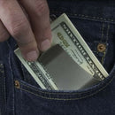 Mini Stainless Steel Double Sided Credit Card Holder Wallet ID Card Box A